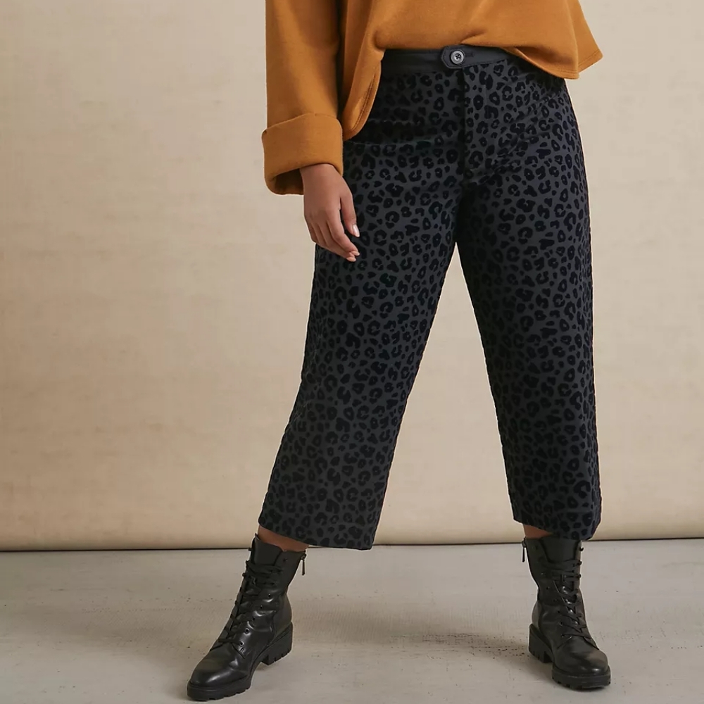 Anthropologie | Maeve Eve Ponte Wide-Leg Pants